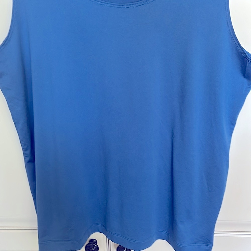 Cobalt Blue Tank Top by Chico’s.  Size 3. - Picture 5 of 7